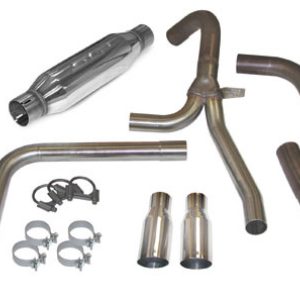 SLP 1998-2002 Chevrolet Camaro LS1 LoudMouth Cat-Back Exhaust System w/ 3.5in Slash Cut Tips