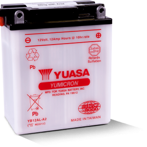 Yuasa YB12AL-A2 Yumicron 12-Volt Battery
