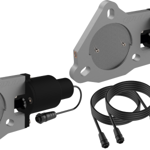 QTP 3in Bolt-On QTEC Dual Electric Cutout Valves - Pair