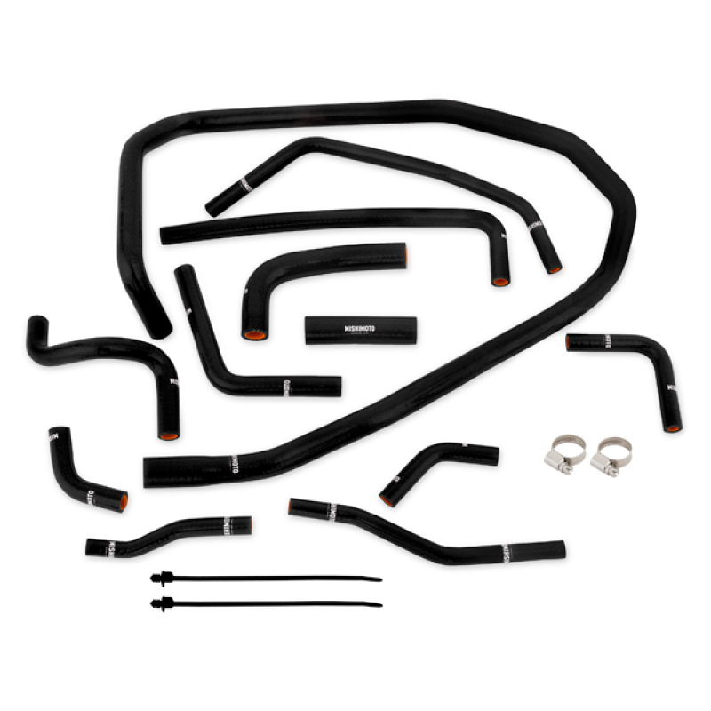 Mishimoto 2015 Subaru WRX Black Silicone Radiator Coolant Ancillary Hoses Kit - Image 2