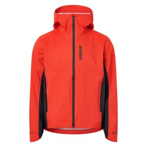 USWE Waterproof MTB Jacket Flame Red - Small