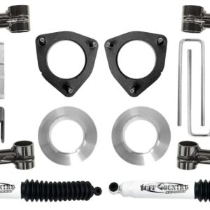 Tuff Country 19-23 Chevy 1500 4x4 4in Lift Kit w/ Upper Control Arms & Shocks