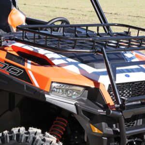 Seizmik 16-23 Polaris General Hood Rack - Black