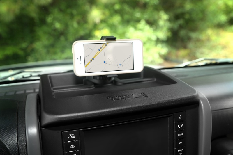 Rugged Ridge Dash Multi-Mount Phone Kit 07-10 Jeep Wrangler - Image 5