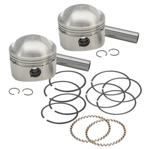 S&S Cycle 36-84 BT 3-7/16in x Up To 4-3/4in Stroke HC Piston Set - Standard