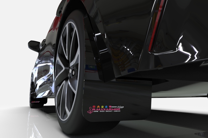 Rally Armor 19-22 Hyundai Veloster N Black Mud Flap BCE Logo - Image 6