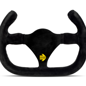 Momo MOD27/C Steering Wheel 270 mm - Black Suede/Black Spokes