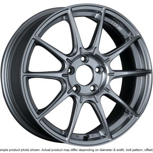 SSR GTX01 19x8.5 5x114.3 38mm Offset Dark Silver Wheel 11+ WRX / 08+ STI / 11+ tC / 93-98 Supra