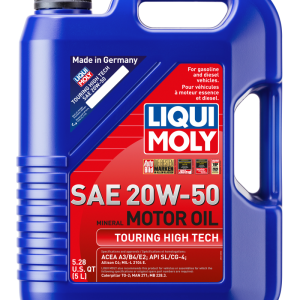 LIQUI MOLY 5L Touring High Tech Motor Oil SAE 20W50