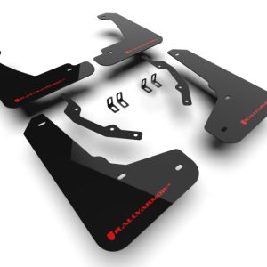 Rally Armor 24-25 Honda Prologue Black Mud Flap - Red Logo