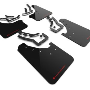 Rally Armor 24-26 Toyota Tacoma Gen 4 Black UR Mud Flap w/Red Logo