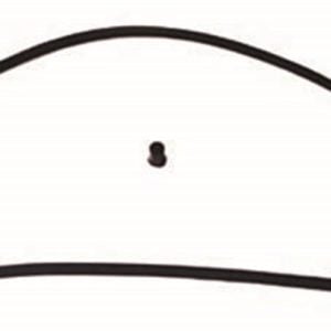 Omix Liftgate Inner Glass Seal 76-86 Jeep CJ7