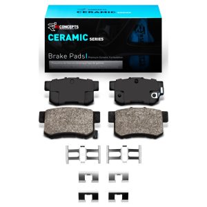 R1 1987-2022 Acura TL Rear R1 Ceramic Pads & Hardware Kit