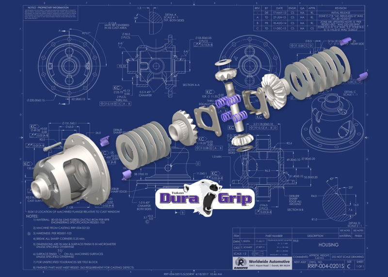 Yukon Gear Tracloc For Ford 9in With 28 Spline Axles. Street Design - Image 7
