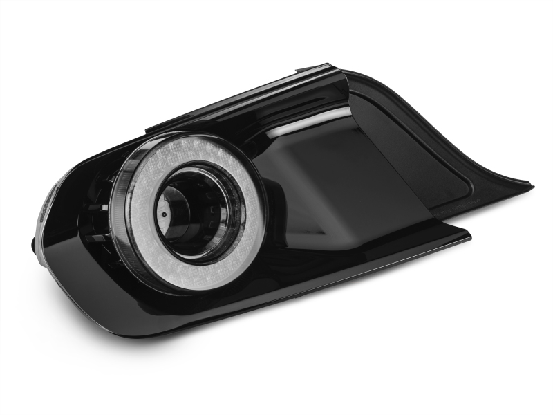 Raxiom 15-22 Ford Mustang Halo LED Tail Lights - Gloss Black Housing (Smoked Lens) - Image 7