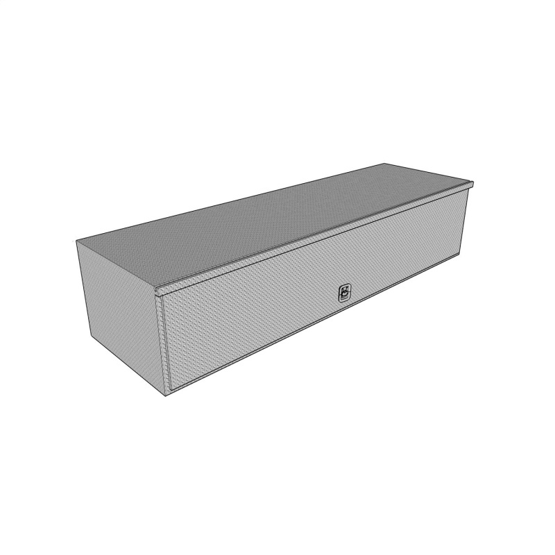 Westin/Brute HD Top Sider 13in x 48in w/flip up Door - Aluminum - Image 8
