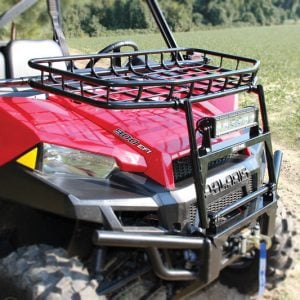 Seizmik 13+ Polaris 500-900 Ranger/XP/Crew Hood Rack - Black