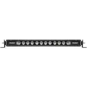 Rigid Industries 20in Radiance Plus SR-Series Single Row LED Light Bar with 8 Backlight Options