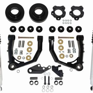 Tuff Country 2022+ Toyota Tundra 3in Lift w/ Boxed Uniball Control Arms w/ Front Diff Drop & Shocks