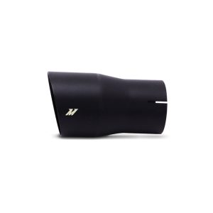 Mishimoto Clamp-On Single Wall Exhaust Tip 5in Outlet - Black
