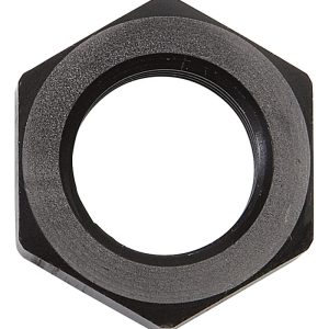 Russell Performance -6 AN Bulkhead Nuts 9/16in -18 Thread Size (Black)
