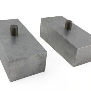 Tuff Country 04-23 Nissan Titan 4wd 2in Aluminum Lift Blocks Pair