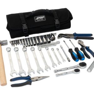 PRP 35pc Can-Am Roll Up Tool bag Tool kit - Black
