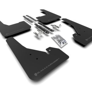 Rally Armor 18-26 Toyota Corolla Hatchback Black UR Mud Flap Grey Logo