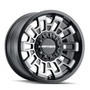 Mayhem 8113 Cortex 17x9 / 5x127 BP / -12mm Offset / 87.1mm Hub Matte Black w/ Dark Tint Wheel