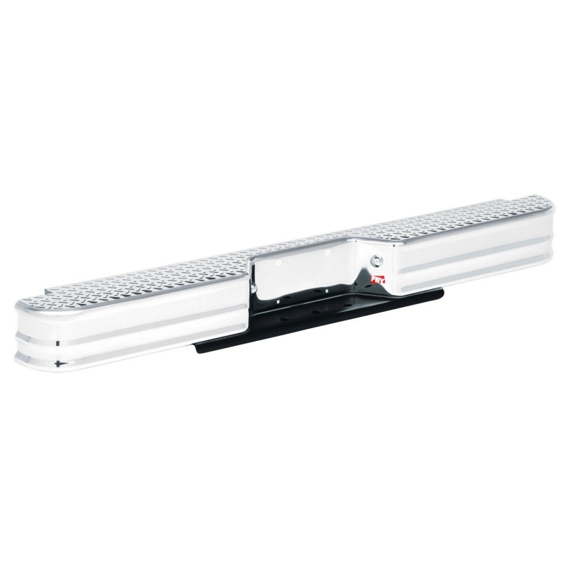 Westin/Fey 83-97 Mitsubishi Pickup / 80-88 Toyota Pickup Diamondstep Universal Bumper - Chrome - Image 2
