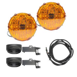 Nacho Lighting Toyota SAE Only Plug N Play Fog Light Kit - Amber