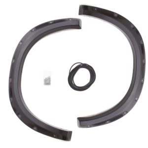 Lund 10-17 Dodge Ram 2500 RX-Rivet Style Smooth Elite Series Fender Flares - Black (2 Pc.)