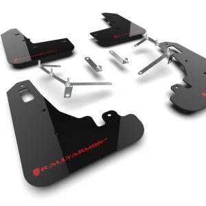Rally Armor 22-26 Subaru BRZ / Toyota GR86 Black UR Mud Flap w/Red Logo