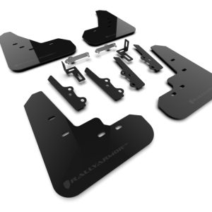 Rally Armor 2025+ Kia K4 Black Mud Flap Dark Grey Logo