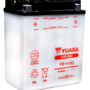 Yuasa YB14-B2 Yumicron CX 12-Volt Battery