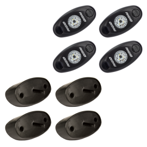 Rigid Industries Rock Light Kit- Amber (4 lights)
