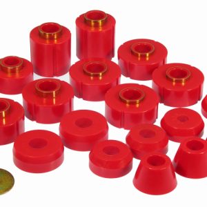Prothane 80-96 Ford F100/350 2/4wd Body Mount - Red