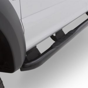 Lund 2019 RAM 1500 Crew Cab 3in. Round Bent Steel Nerf Bars - Black