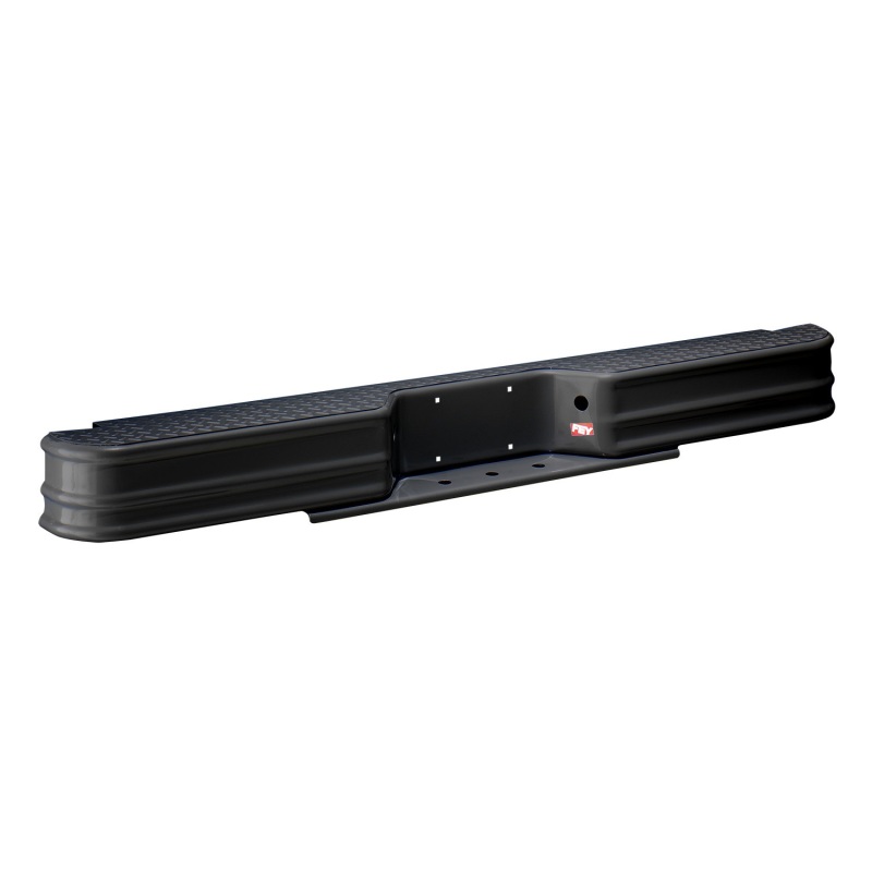 Westin/Fey 1986-1993 Mazda Pickup / 88-95 Isuzu Pickup Diamondstep Universal Bumper - Black - Image 2