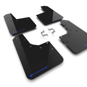 Rally Armor 23-25 Ford Ranger Raptor Black UR Mud Flap Blue Logo