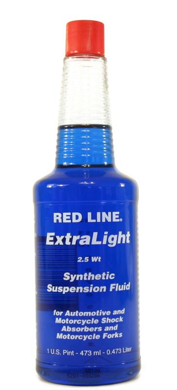 Red Line ExtraLight 2.5WT Suspension Fluid - 16oz. - Image 2
