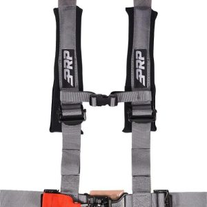 PRP 4.2 Harness with Latch / Link Lap Belt- Silver