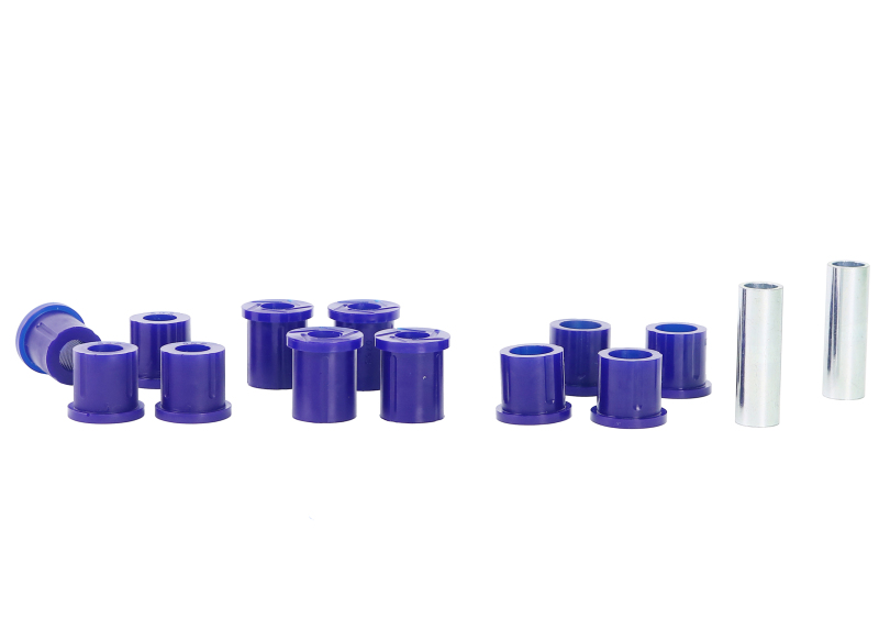 SuperPro 87-99 Ford Courier 4x4 2WD Rear Leaf Spring Full Bushing Kit - Image 3