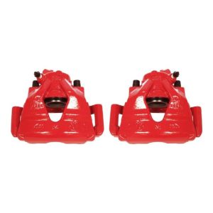 Power Stop 99-10 Volkswagen Beetle Front Red Calipers w/Brackets - Pair