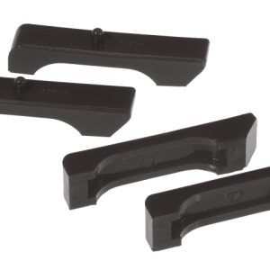 Prothane 68-87 GM Small Block Radiator Insolators - Black