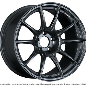 SSR GTX01 18x9.5 5x114.3 15mm Offset Flat Black Wheel