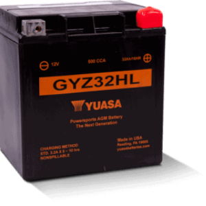 Yuasa GYZ32HL High Performance Maintenance Free AGM 12-Volt Battery