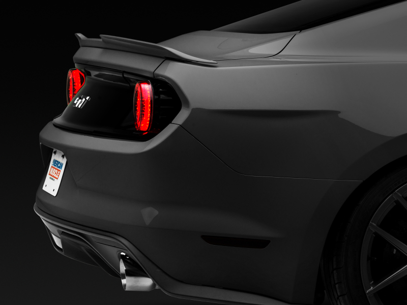 Raxiom 15-22 Ford Mustang Halo LED Tail Lights - Gloss Black Housing (Smoked Lens) - Image 10