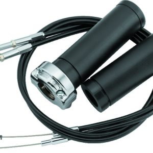S&S Cycle 1in Handlebars 2-Cable Throttle Assembly Cable - 36in