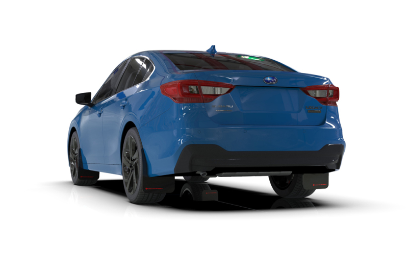 Rally Armor 20-25 Subaru Legacy Black UR Mud Flap w/White Logo - Image 5